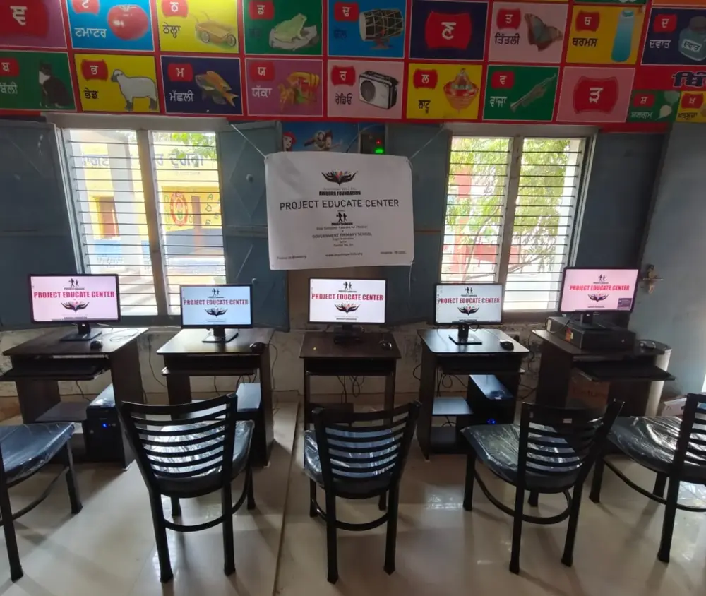 Anything Will Do Launches Its 54th Project Educate Centre in Dugri, Punjab